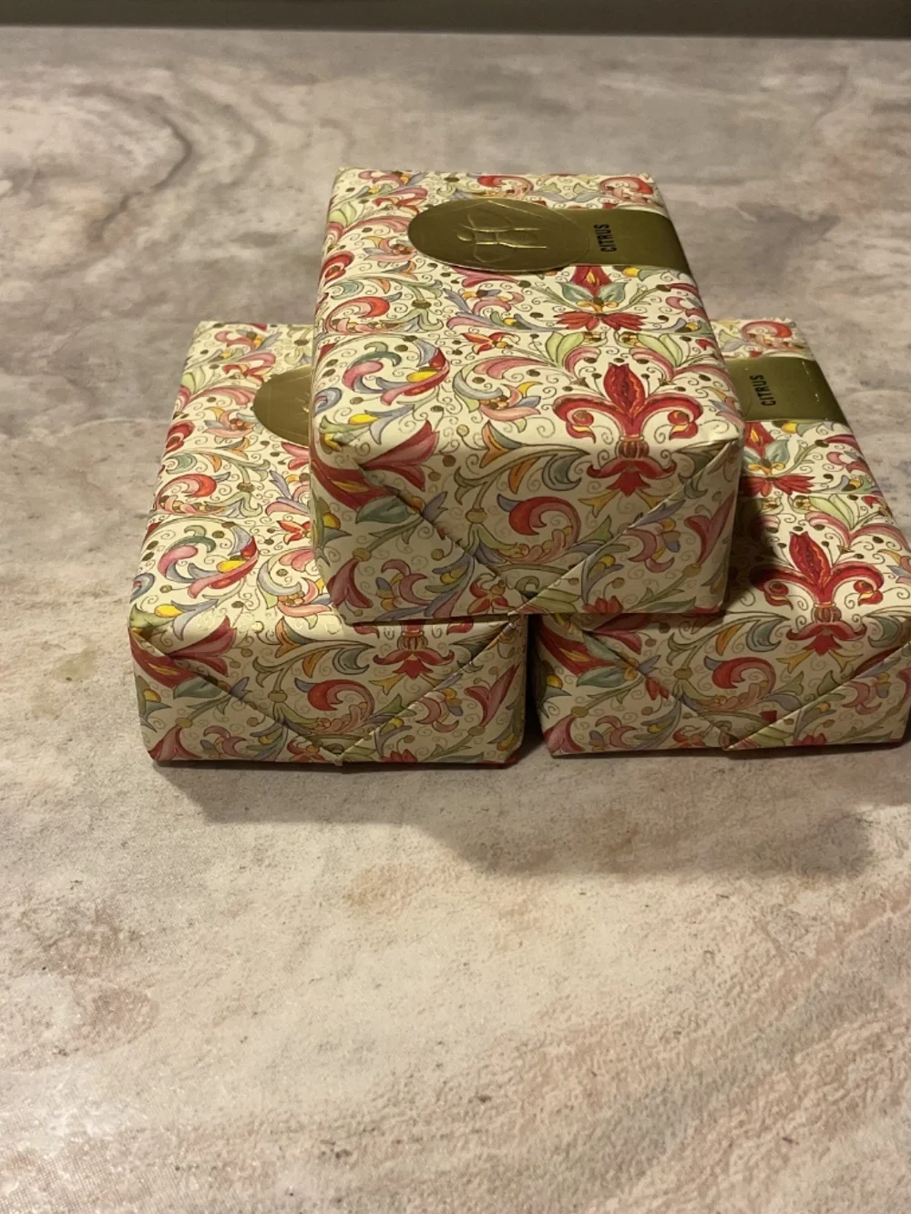 3 Honey House Naturals Honey Blossom Soap Citrus 3.5 oz each New